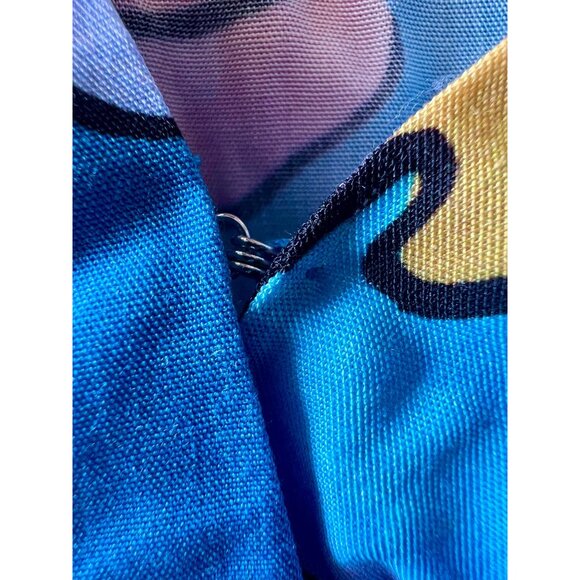 For Love & Lemons Yasmin Mini Dress Monet Floral Bamboo New Size Small - Picture 9 of 13